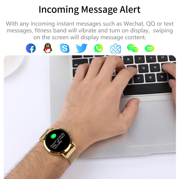 CV08C 1.0 inches TN Color Screen Smart Bracelet IP67 Waterproof, Silicone Watchband, Support Call Reminder /Heart Rate Monitoring /Sleep Monitoring / Sedentary Reminder